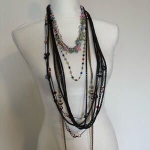 Necklace Bundle Of Misc Jewelry